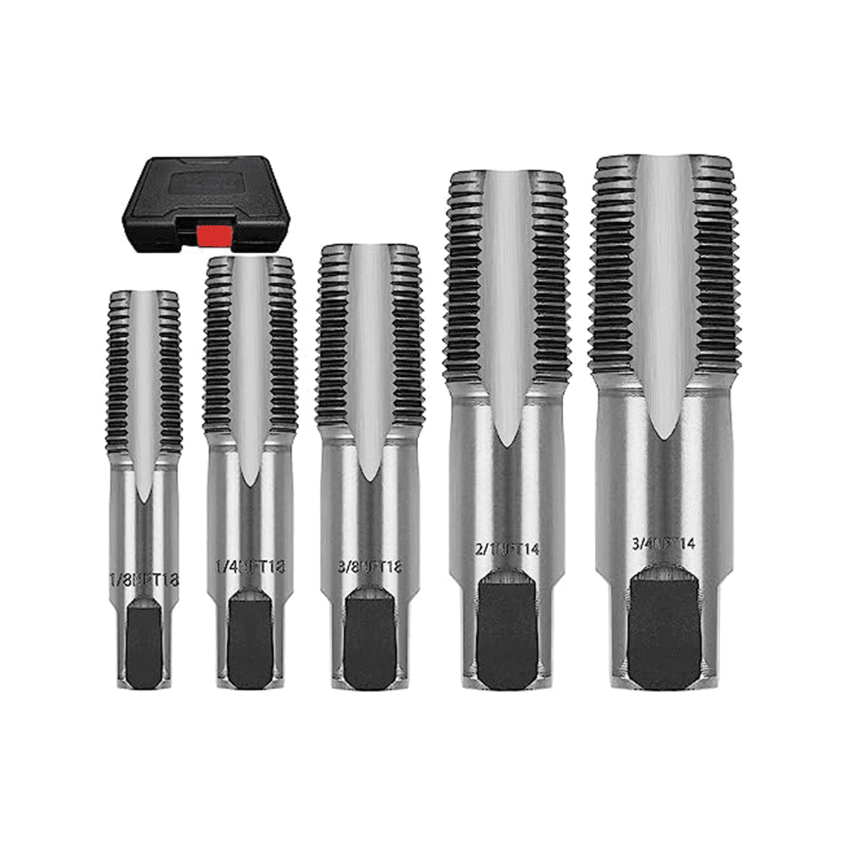 NPT Pipe Tap Set for Assorted Plumbers Mechanics,DIY Thread Cutting