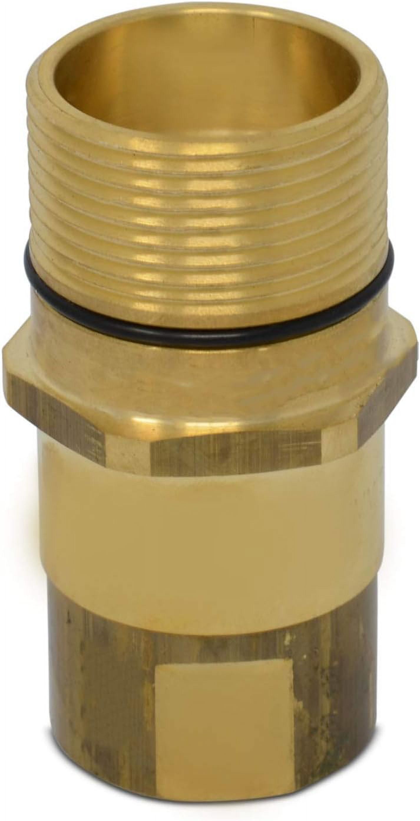 NPT WetLine Wing Nut Hydraulic Quick Disconnect Male Coupler