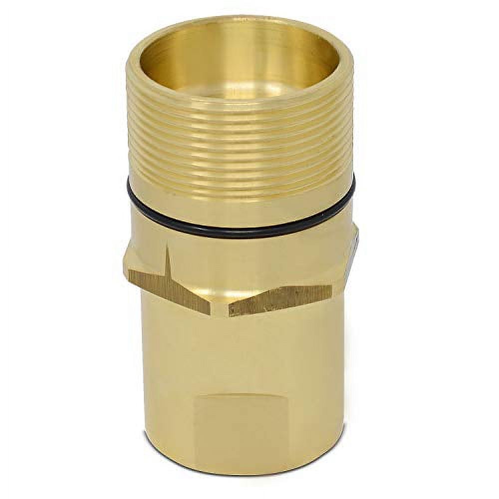 NPT WetLine Wing Nut Hydraulic Quick Disconnect Male Coupler