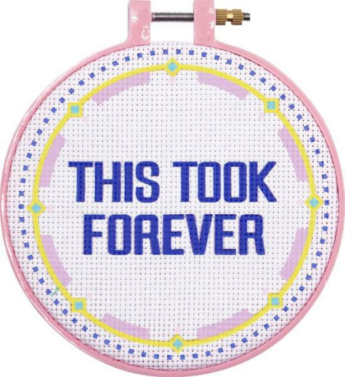 Cross Stitch Pattern / This Took Forever / Funny Cross Stitch