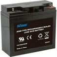 thumbnail image 1 of NPower 829421 Sealed Lead-Acid Battery - AGM-Type, 12V - 18 amps, 1 of 1