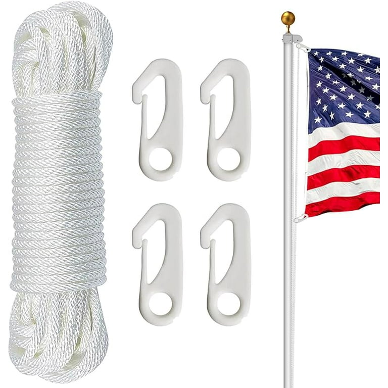 https://i5.walmartimages.com/seo/NQ-Flag-Pole-Rope-Kit-50-Feet-x-1-4-Diameter-Halyard-Nylon-4-Pieces-Hook-Clips-Outdoor-Flagpole-Accessories-Clothesline-Swing-Camping-50FT-White_123ddfcf-5c90-446c-b2b6-b683bfe29fd7.796ab2d215a9031c2ec992ce224a7337.jpeg?odnHeight=768&odnWidth=768&odnBg=FFFFFF