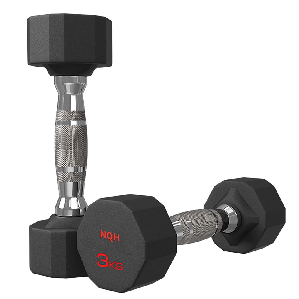 NQH Dumbbells,Steel Dumbbell Set - Non-Slip for Men & Women, Home Gym