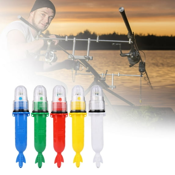NQyIOS LED Flare for Boats, Fishing Boating Marine Signal Lights, Marine Flares for Boats, Electronic LED Fishing Light, Day/Night Flare Boating Safety Flare E