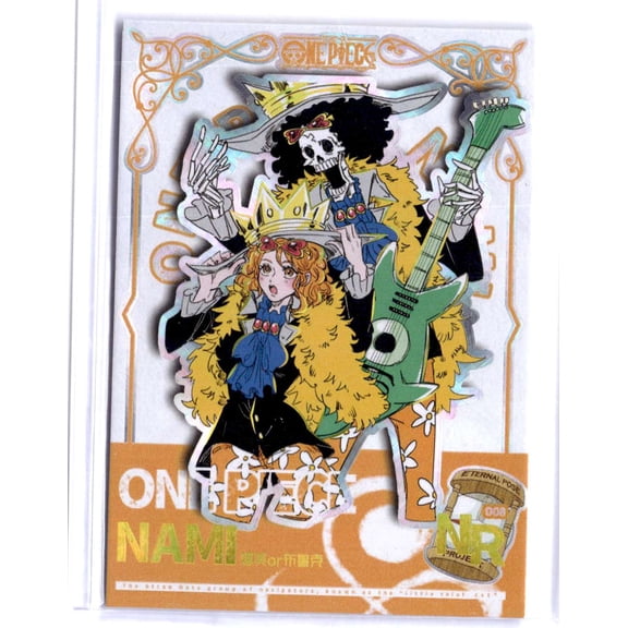 2025 One Piece Nami Brook Alt Art Holofoil English NR Box Hit Trading Card