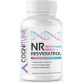 thumbnail image 1 of Cognitune NAD Antioxidant Capsules with Nicotinamide Riboside, Resveratrol, Vitamin C, Grape Seed, 60 Count, 1 of 8