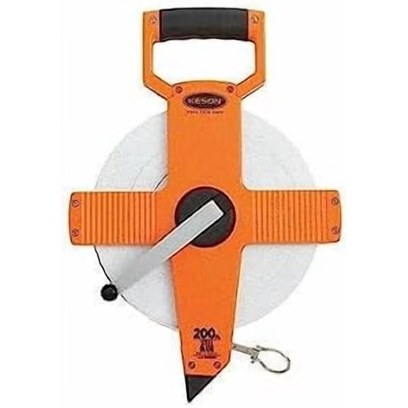 NR10-200 - [#]Perma-Clad 3/8 X 200' NYLON-REENFORCED STEEL OPEN REEL TAPE, 10ths & 100ths"$$Tools