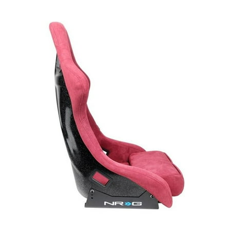 NRG FRP Bucket Seat PRISMA Edition - Medium (Maroon/ Pearlized Back) - FRP-303MAR-PRISMA