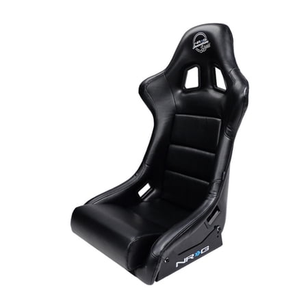 NRG FRP Bucket Seat w/ Water Resistant Vinyl Material- Medium - FRP-310GY-SHIELD