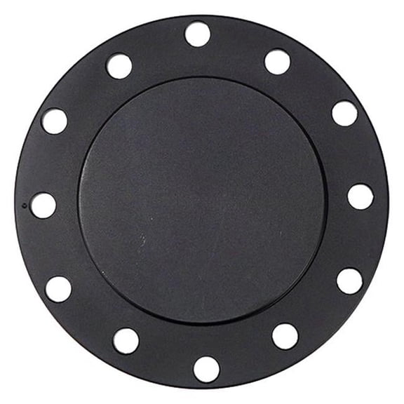 NRG Horn Delete Plate Flush, Black