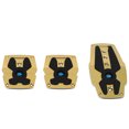 thumbnail image 1 of Nrg Innovations Aluminum Manual Transmission MT Foot Pedal Cover, Gold, 1 of 4