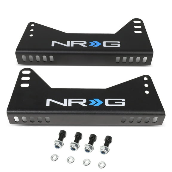 NRG Innovations NRG-RSC-100MB NRG Innovations RSC-100MB Universal Mild Steel Racing Seat Side Mount Bracket
