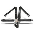 thumbnail image 1 of NRG Innovations NRG-SBH-5PCBK NRG Innovations SBH-5PCBK SFI Approved 5-Point Latch & Link Buckle Safety Racing Seat Belt Harness, 1 of 5