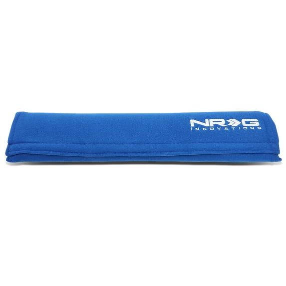 NRG Innovations NRG-SBP-35BL NRG Innovations SBP-35BL Cotton 3.5" Wide Safety Seat Belt Harness Shoulder Pad Cover