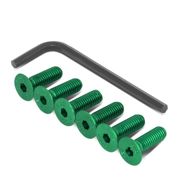 NRG Innovations NRG-SWS-100GN NRG Innovations SWS-100GN Steering Wheel Horn Button Screw Kit 6-Pieces w/Allen Key