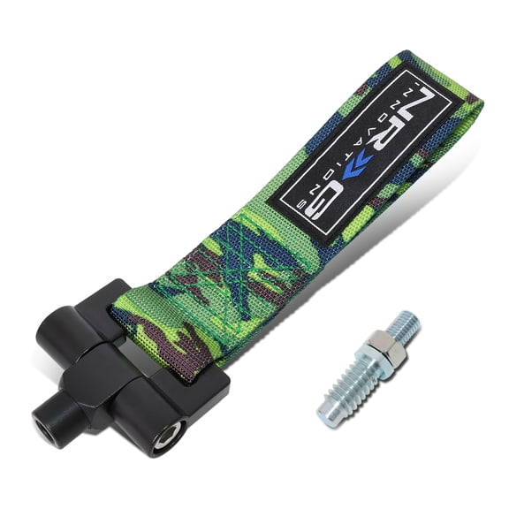 NRG Innovations NRG-TOW-175CM1 NRG Innovations TOW-175CM1 For 2013 to 2020 Ford Escape 2015 to 2019 Mustang Racing Tow Hook Strap Belt 14 16 17 18