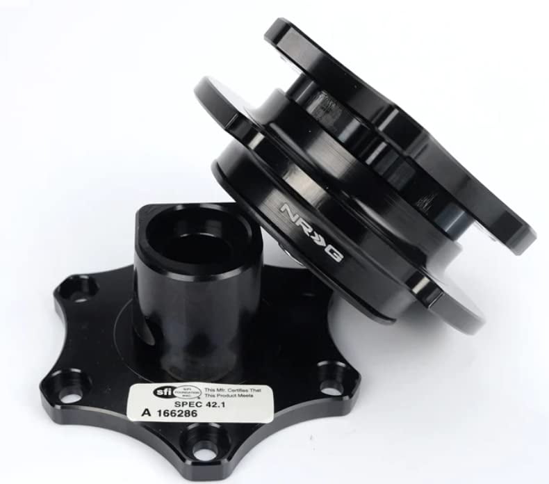 Universal NRG Innovations Gen R 2.0 Quick Release Hub In Black Body, Red Ring - NRG Innovations SRK-R200BK-RD - Foto 4