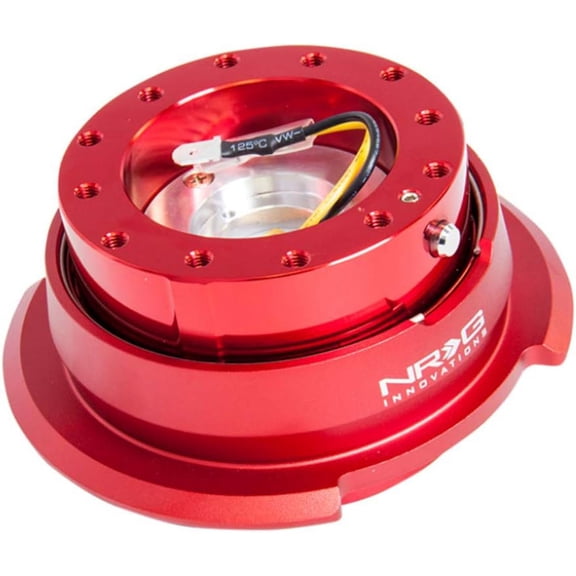 NRG Innovations SRK-280RD Quick Release Kit (Red/Red Ring)