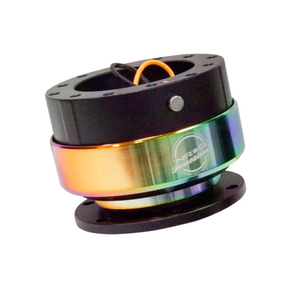 NRG Quick Release Gen 2.0 - Black Body / Neochrome Ring - SRK-200BK-MC
