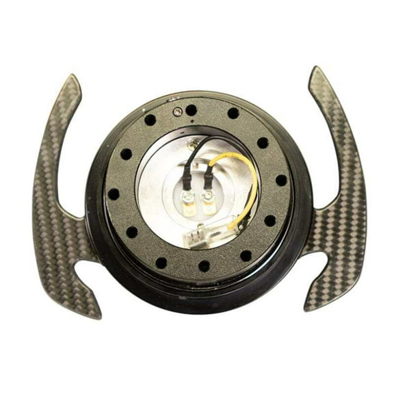 NRG Quick Release Kit Gen 4.0 - Black Body / Black Ring w/ CF Handles