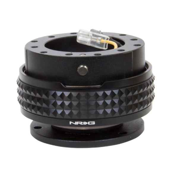 NRG Quick Release Kit - Pyramid Edition - Black Body / Black Pyramid Ring - SRK-210BK/BK