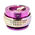 thumbnail image 1 of NRG Quick Release Kit - Pyramid Edition - Purple Body / Neochrome Pyramid Ring - SRK-210PP/MC, 1 of 2
