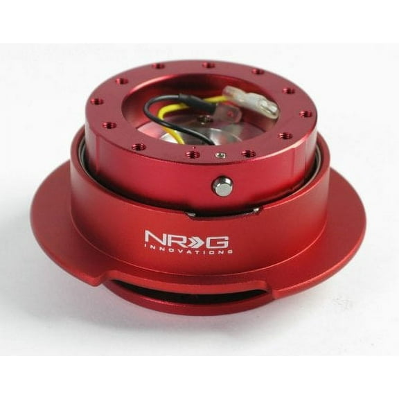 NRG Steering Wheel Quick Release Kit - Red Gen 2.5 - Part # SRK-250RD