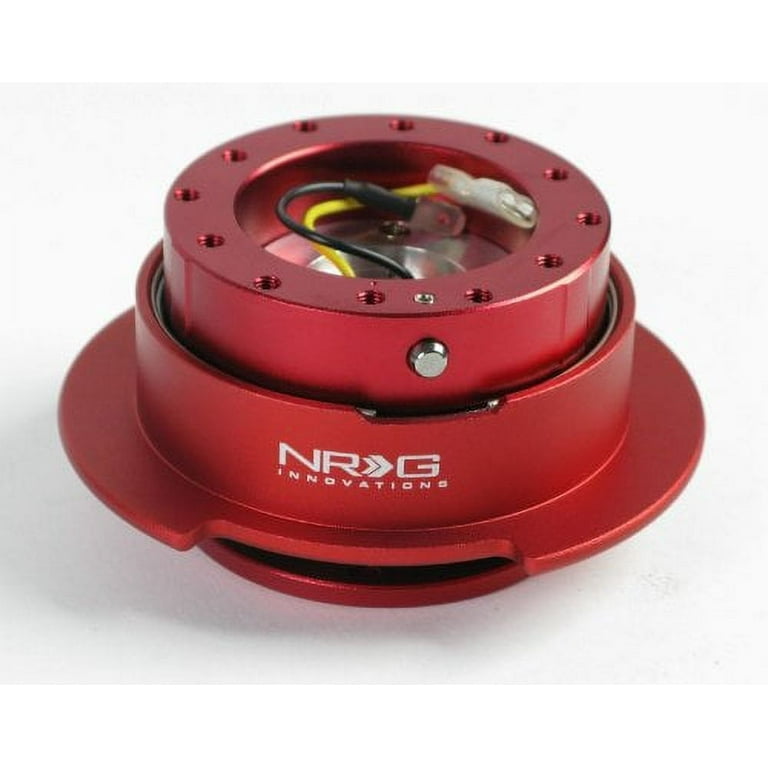 NRG Steering Quick Release 2.0 Red 2.5 NRG Steering Quick Release 2.0 Red 2.5