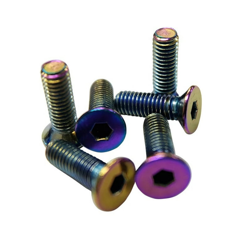 NRG Screw Kit Steering Wheel Neochrome Conical NRG Screw Kit Steering Wheel Neochrome Conical