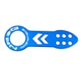 thumbnail image 1 of NRG Universal Front Tow Hook - Anodized Blue - TOW-100BL, 1 of 2