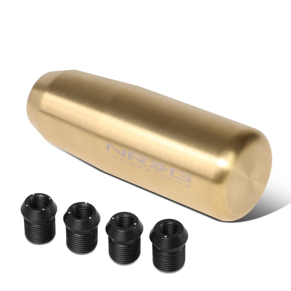 NRG Universal Heavy Weight Short Shift Knob - Chrome Gold