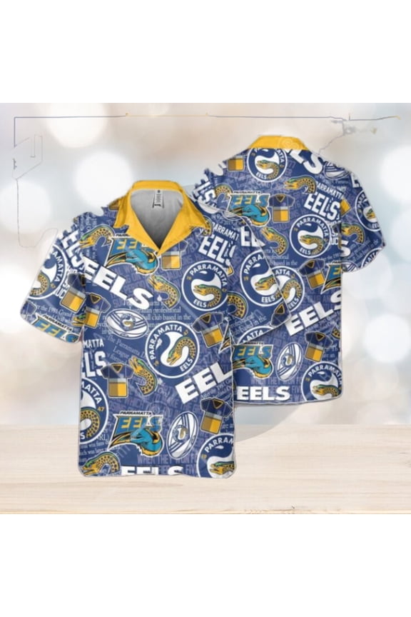 NRL Parramatta Eels Classic Hawaiian Shirt