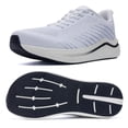 thumbnail image 1 of NRNHI Men's Wide Walking Shoes Arch Support Running Tennis Sneakers Orthotic Cushioning Shoes for Plantar Fasciitis Pain Relief WhiteGrey 13, 1 of 6