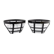 NRP 4-cup Nylon Coffee Filter Universal for Mini Coffeemaker, Replace in Gevi, Oster, Krups & MORE | Cone Shape 2-pack