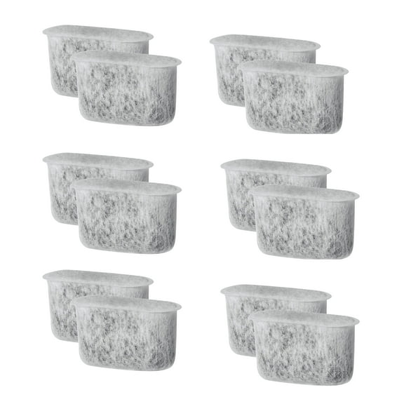 NRP Replacement Braun Charcoal Water Filter part# BRSC004 BrewSense Drip Coffeemaker 12-pack
