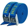 thumbnail image 1 of NRS Ratchet Tie-Down Straps Heavy Duty - 1,500 Lb Strength - 2 Pack, 20', Blue, 1 of 1
