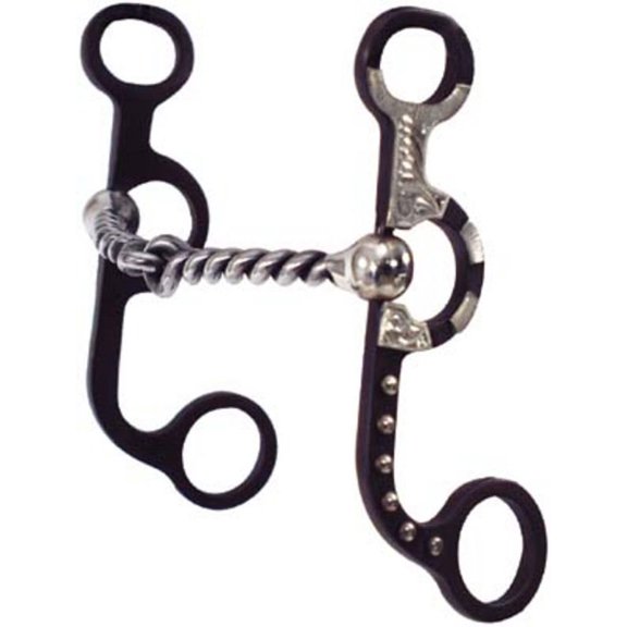 NRS Argentine Twisted Snaffle with Dots