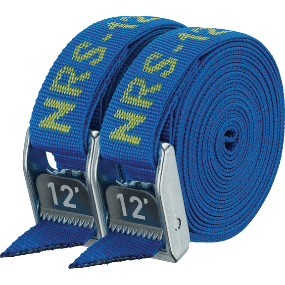 NRS Blue Heavy Duty Tie-Down Strap - Pack of 12  Residential Use, Standard Application