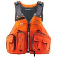 thumbnail image 1 of NRS Chinook OS Type III Fishing Life Vest PFD with Pockets, Large/XL, Orange, 1 of 7