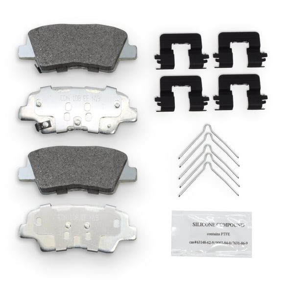 NRS Galvanized Brakes 2016-2020 Kia Optima; 2017 Kia Forte Koup; 2017-2023 Kia Soul EV; 2019-2022 Kia Niro EV; 2014-2017 Kia Rondo; 2017-2020 Kia Soul NS1813 Premium Galvanized Brake Pad Set