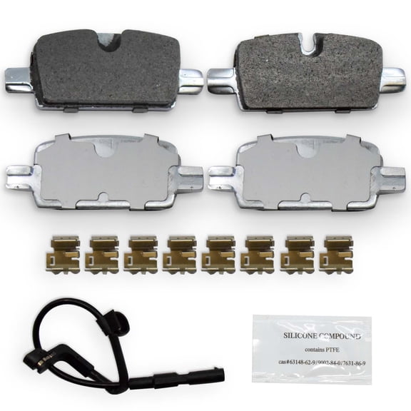 NRS Galvanized Brakes 2022-2025 Rivian R1S; 2022-2025 Rivian R1T; 2023-2025 Rivian EDV-500; 2023-2025 Rivian EDV-700; 2023-2025 Rivian EDV-900 NS2174 Premium Galvanized Brake Pad Set