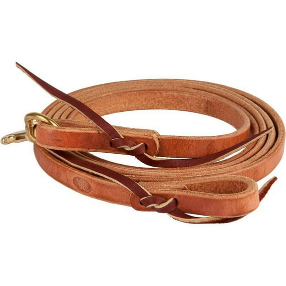 NRS Tack Flat 5/8 in. x 8 ft. Roping Reins