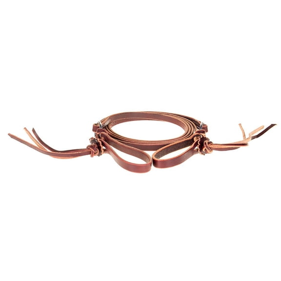 NRS Tack Latigo Roping Rein withBlood Knot