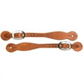 thumbnail image 1 of NRS Tack Ranch Hand Natural Straight Spur Straps, 1 of 1