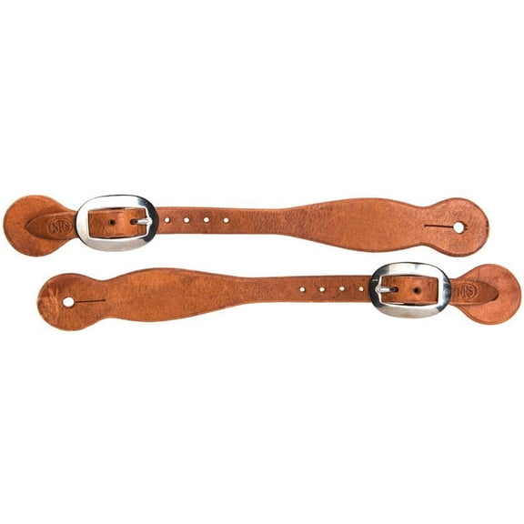 NRS Tack Ranch Hand Natural Straight Spur Straps
