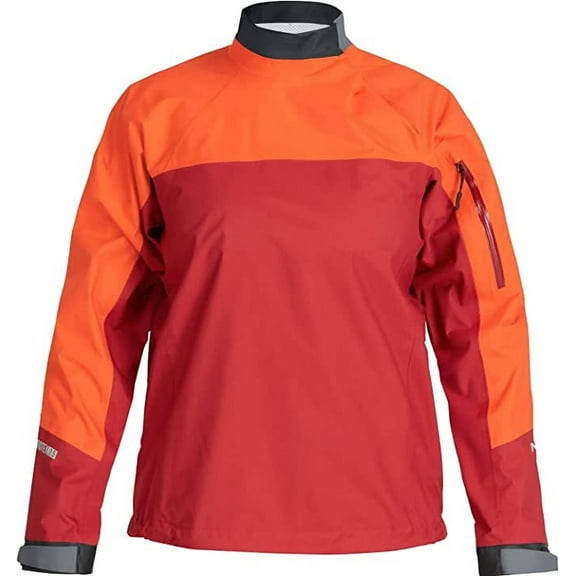 NRS Women's Endurance Splash Jacket Color: Poppy/Vino, Size: XL