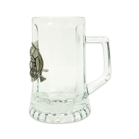NRSK .5L Viking Medallion Eagle Insulated Glass Mug