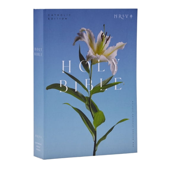 NRSV Catholic Edition Bible, Easter Lily Paperback (Global Cover Series): Holy Bible, (Paperback)