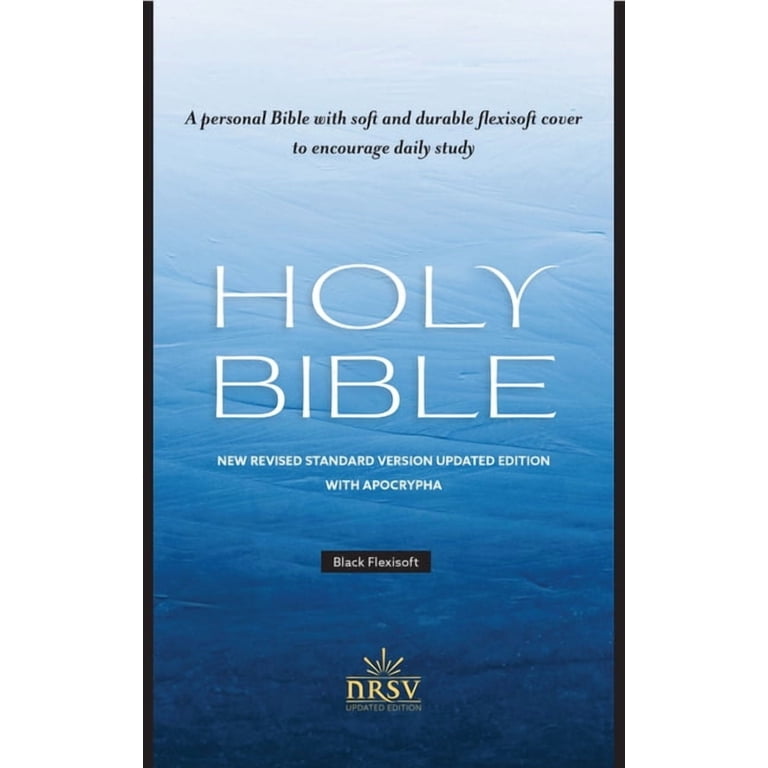 NRSV Updated Edition Bible with Apocrypha (Flexisoft, Black