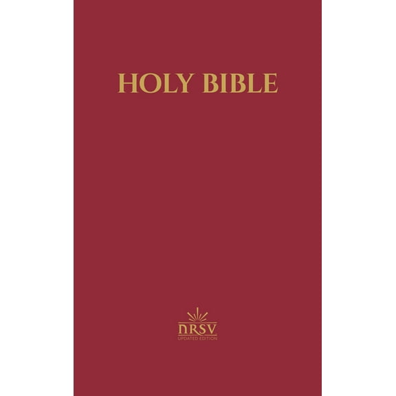 NRSV Updated Edition Pew Bible with Apocrypha (Hardcover, Burgundy), (Hardcover)